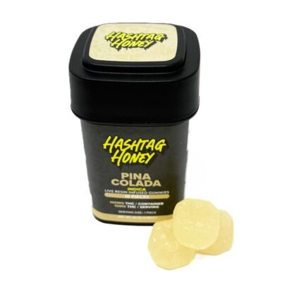 Hashtag Honey Pina Colada Live Resin Gummies