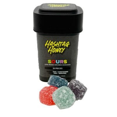 Hashtag Honey Sours Live Resin Gummies